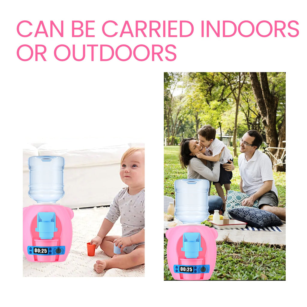 Children's Mini Water Dispenser, Baby Kitchen Toys Mini Fun Every Home Drink Machine Can Water