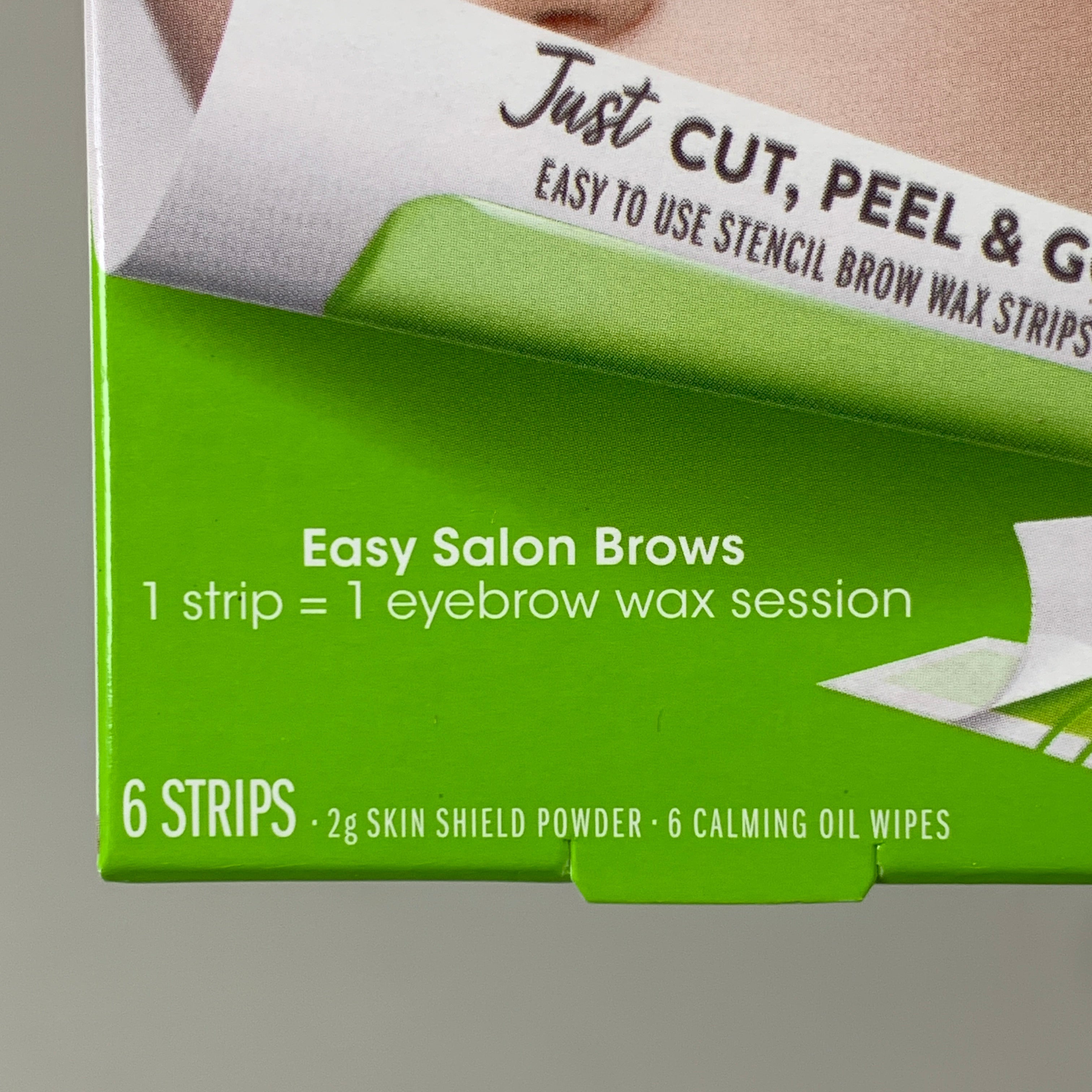 NADS 3 PK Eyebrow Wax Strips 6 Strips 6525EN06