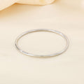 3mm smooth plain circular ring bracelet with multiple layers for wearing wristbands and accessories