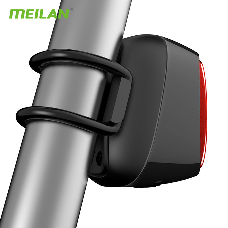 Bicycle Intelligent Brake Tail Light X6 Brake Induction 7-Speed Flashing Riding Warning Night Riding Light