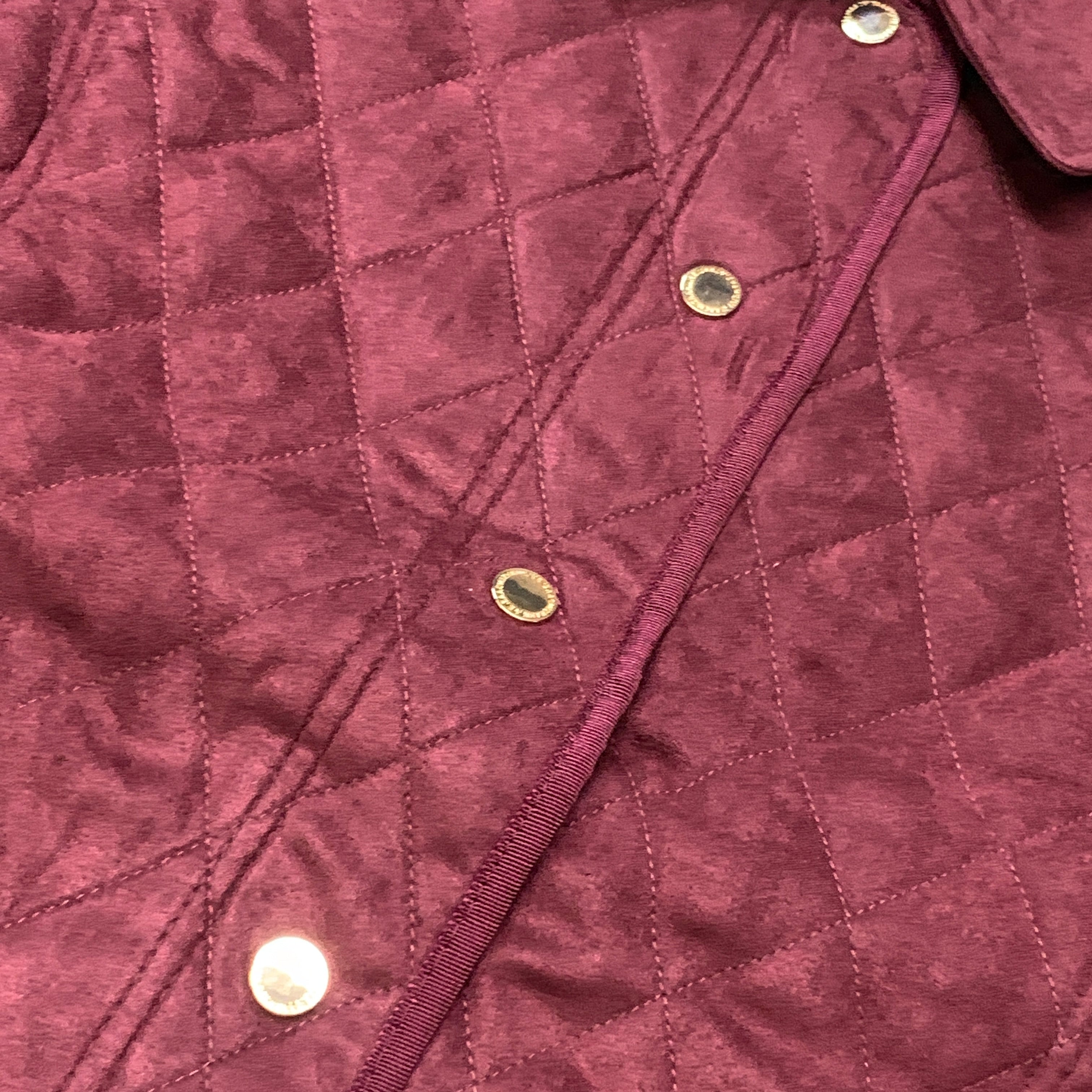 BRIDGE HAMPTON ISSAC MIZRAHI LIVE! Faux Suede Coat Full Snap Up Spiced Wine Sz 3X