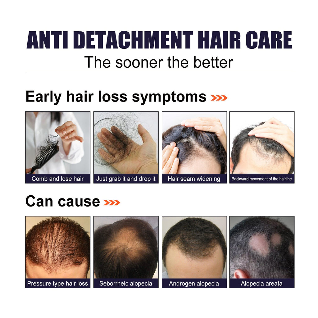 Herbal Hair Essence, Moisturizes Scalp Strong Hair Roots Thick Beard Care Essence