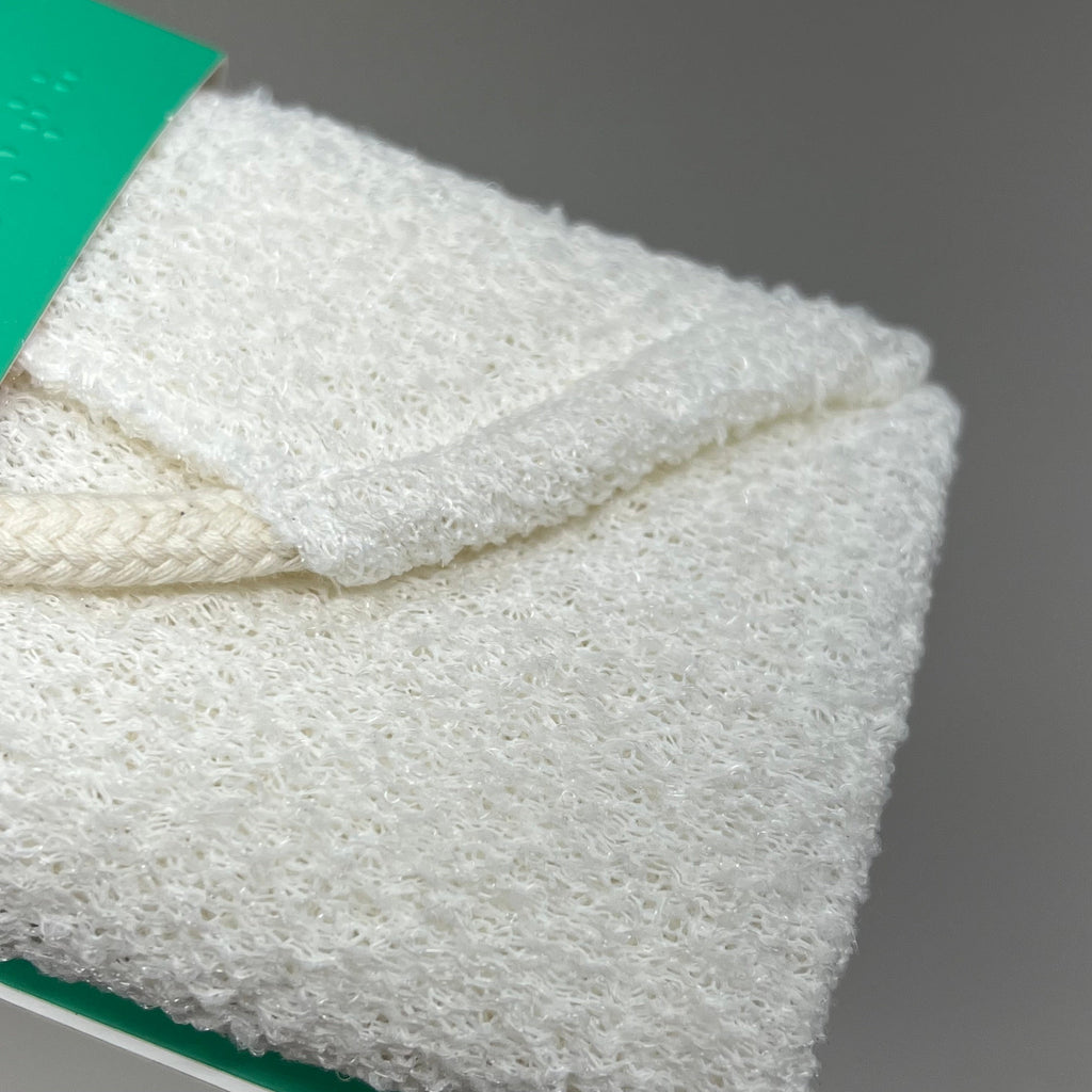 CLEANLOGIC Certified Organic Cotton Exfoliating Stretch Cloth 17"x 8" 1200219