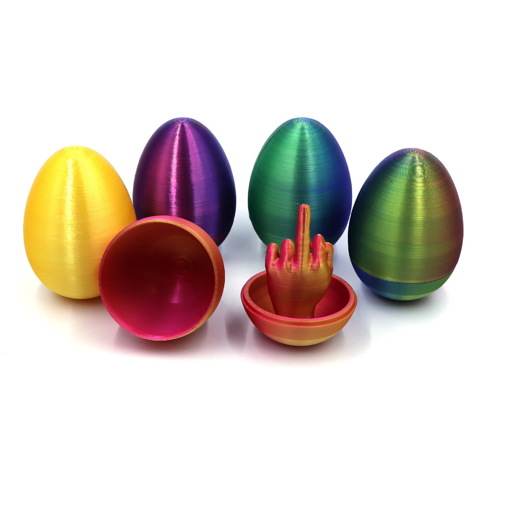 Middle finger egg decompression toy pranks and pranks