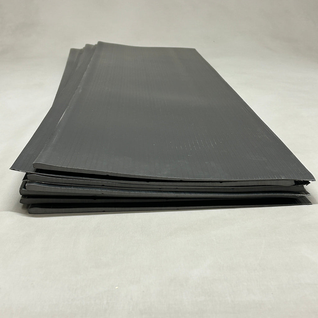 MANNINGTON COMM Burkebase Type TP Rubber Ramp Reducers 10 Pack 1/4"X12"X48" Charcoal 190-701 (New)