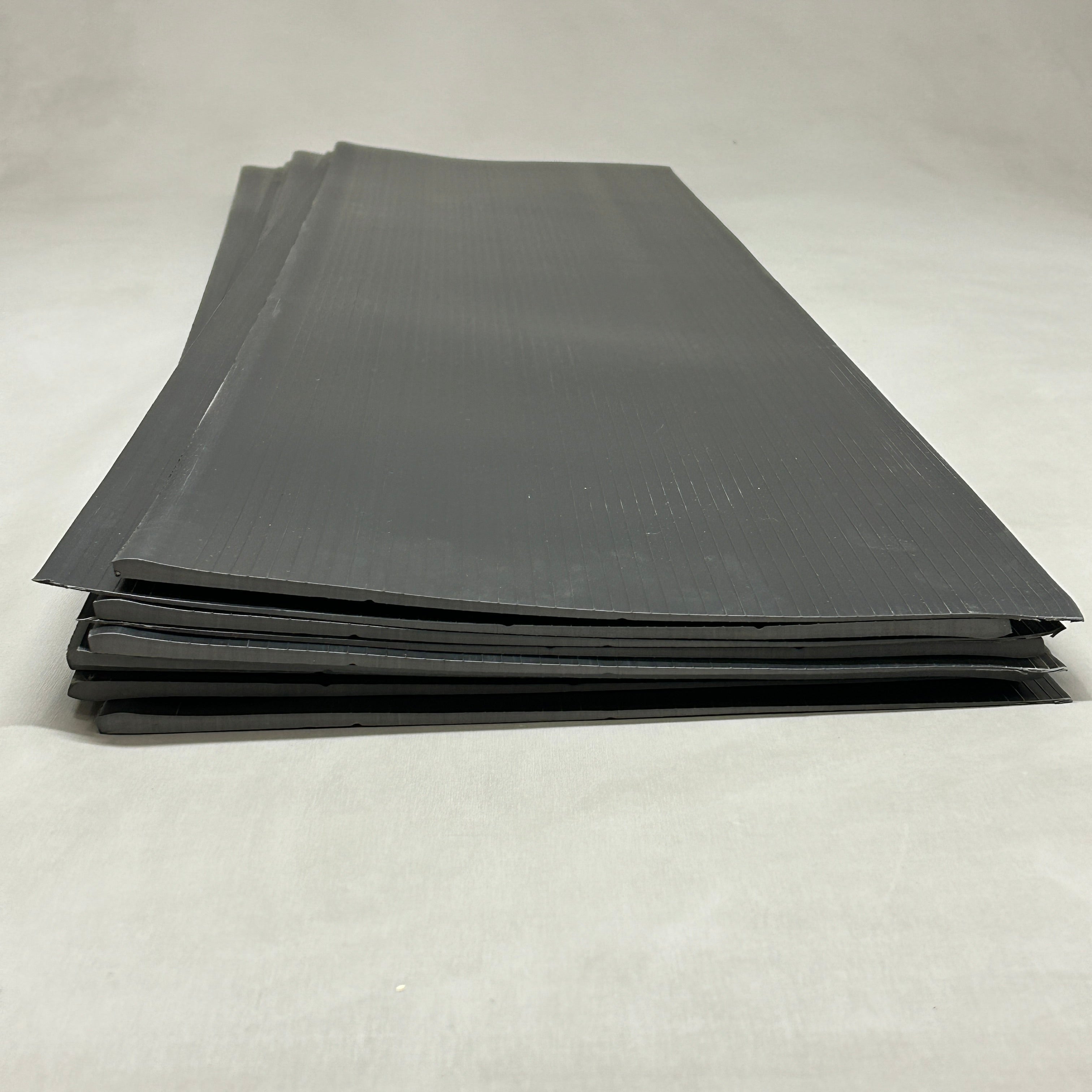 MANNINGTON COMM Burkebase Type TP Rubber Ramp Reducers 10 Pack 1/4"X12"X48" Charcoal 190-701 (New)