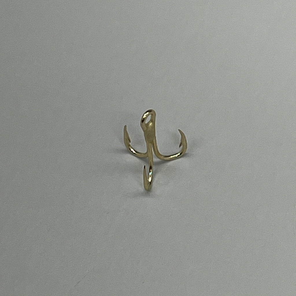EAGLE CLAW (5 PACK) 2X Treble Hook Triple 2X Lure Repla Gold #12 20pc 376TS-12