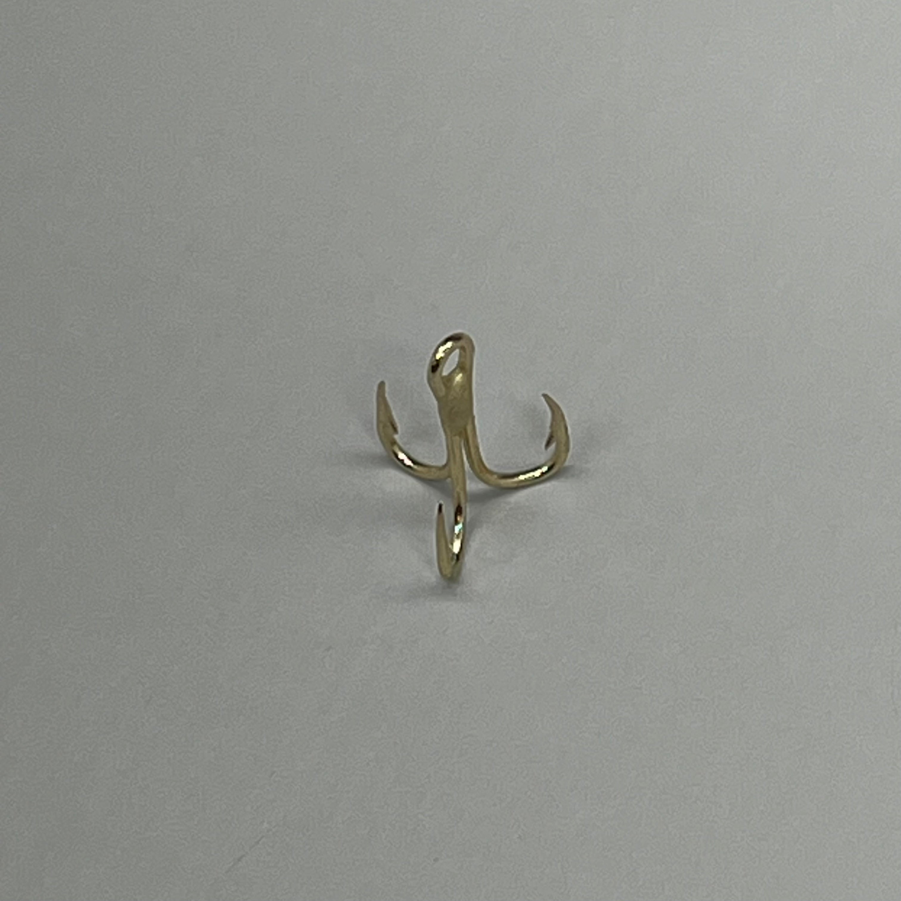 EAGLE CLAW (5 PACK) 2X Treble Hook Triple 2X Lure Repla Gold #12 20pc 376TS-12