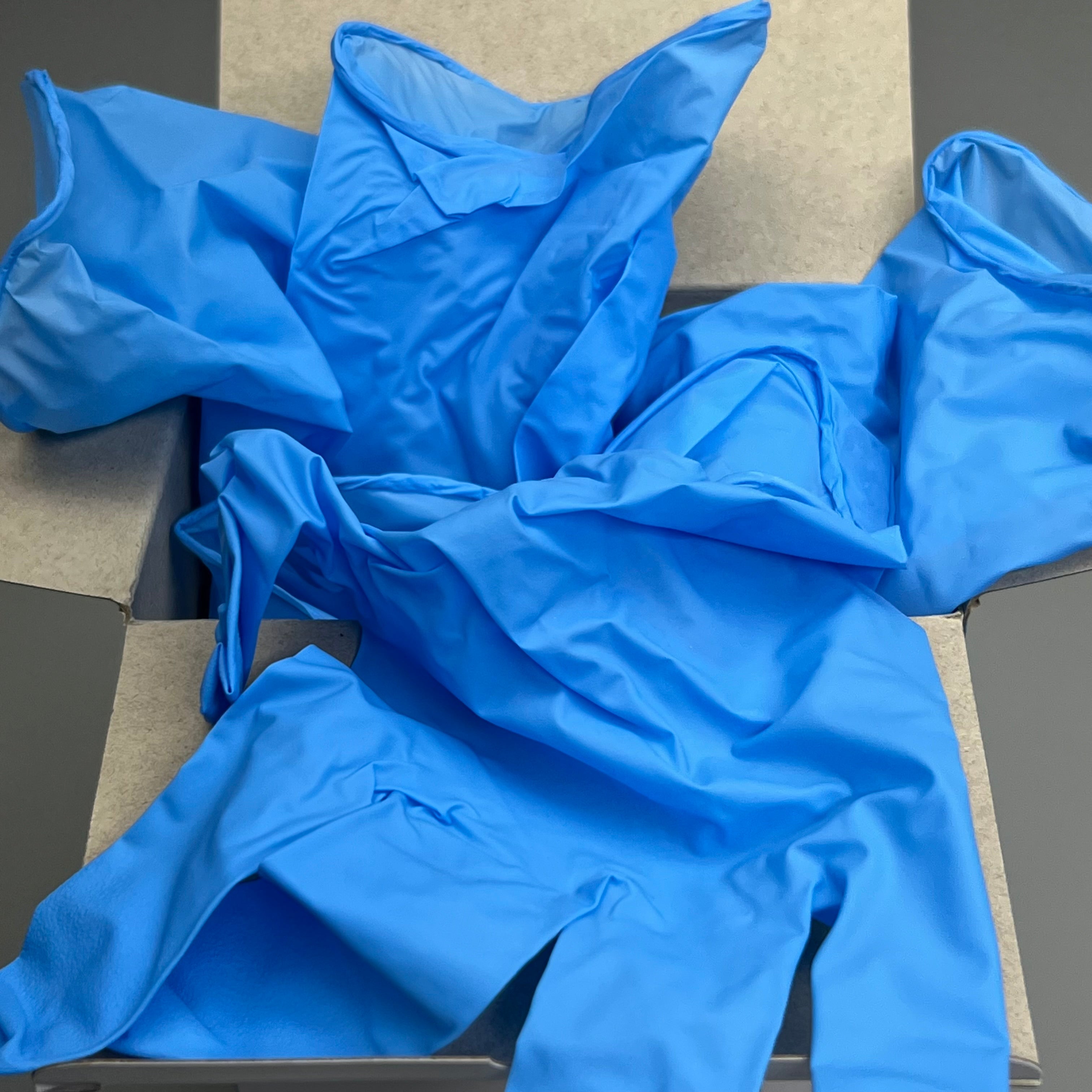 HOSPECO NPF (1,000 PACK) Nitrile Powder Free Exam Gloves Sz S Blue GL-N106FS