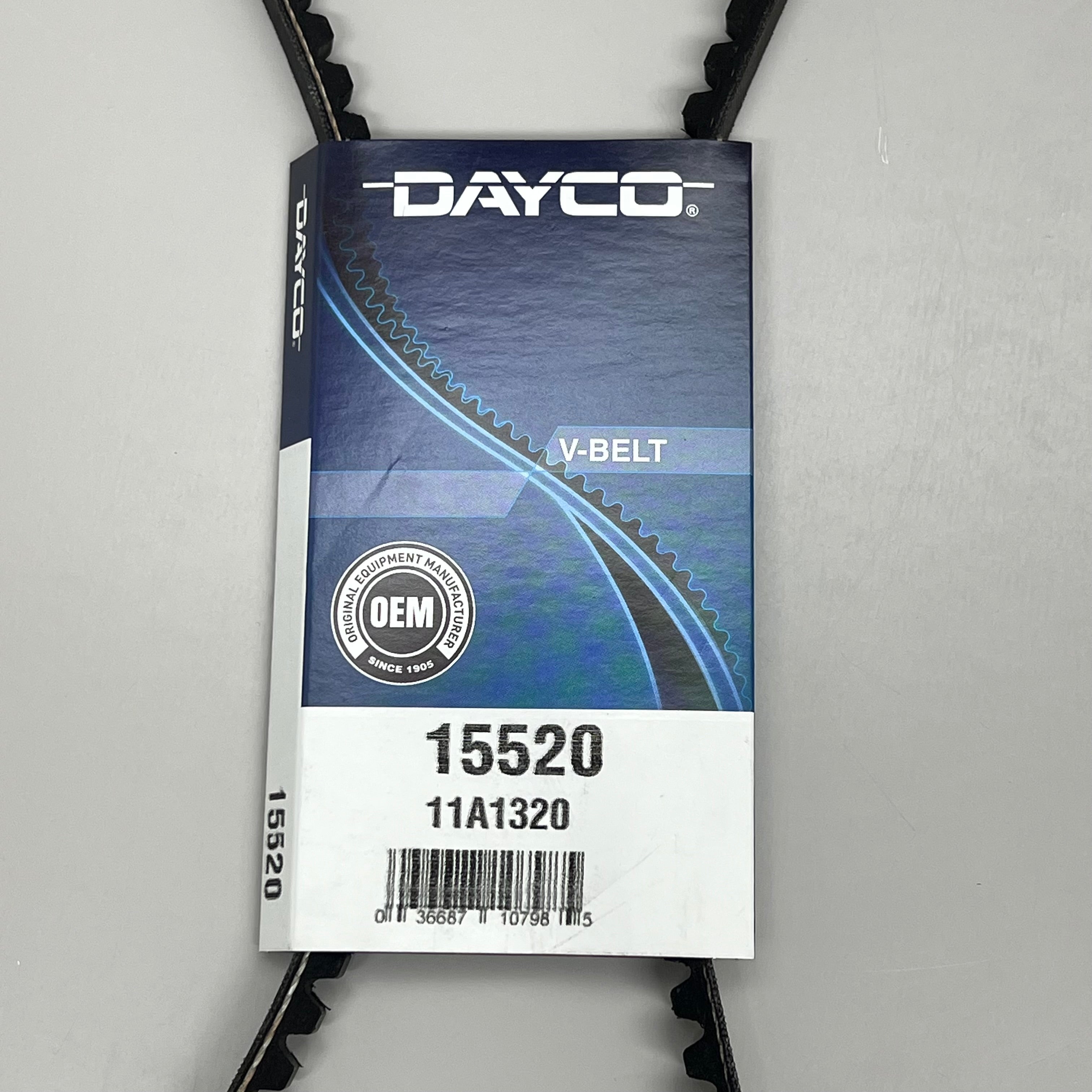 DAYCO (2 PACK) High Performance V-Belt Effective Length 52" Bottom Cog 15520 OEM