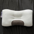 Light Luxury SPA Massage Pillow Single Pillow Core Neck Protection Adult Sleep Pillow Fiber Zone Massage Cervical Pillow Dormito