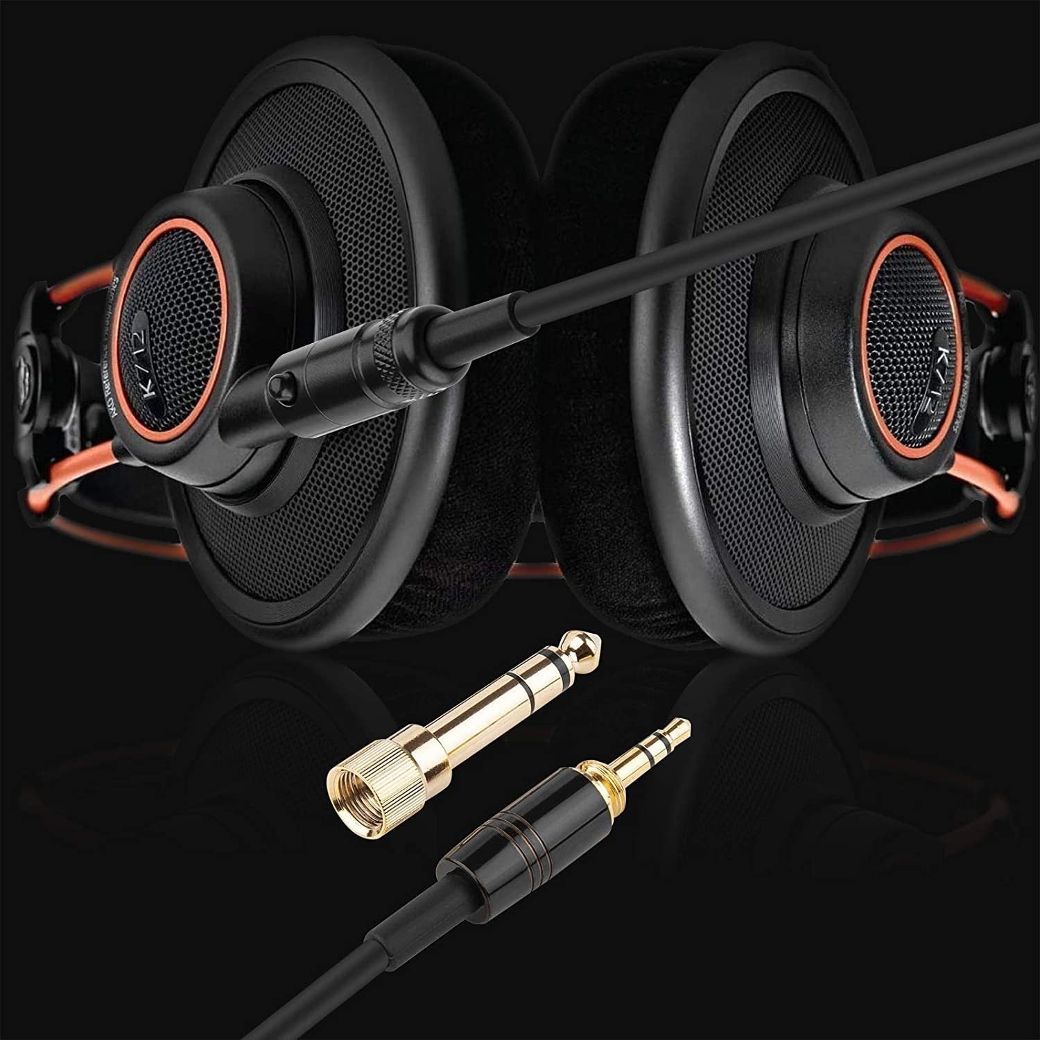 Used for K240 K141 K271 K702 K712 181 Mini Canon Headphone Spring Earphone Cable