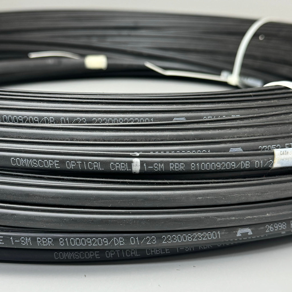 COMMSCOPE Fibre Optic Cable 1-SM RBR 300ft Fiber Material Black