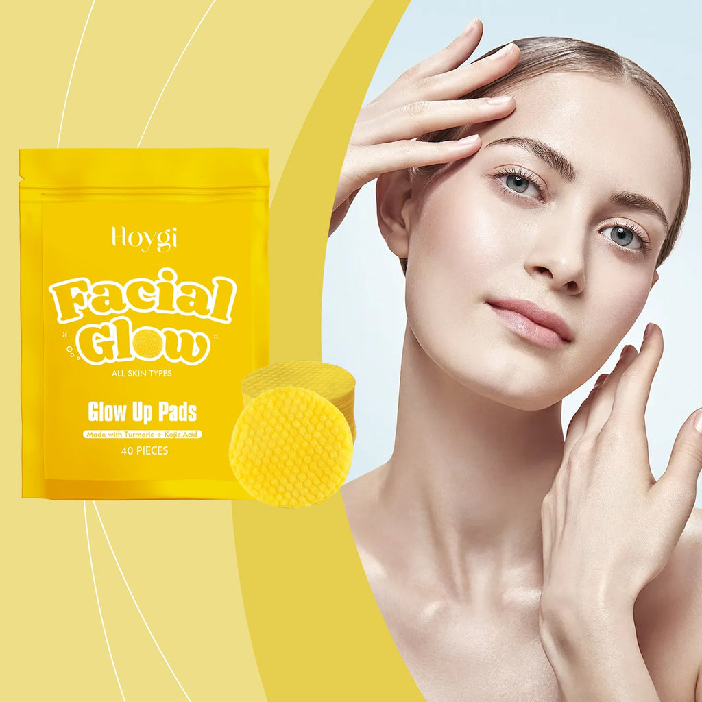 Turmeric Cleansing Pad Gently Cleanses Facial Skin, Improves Dull Skin, Cleanses, Soothes And Nourishes