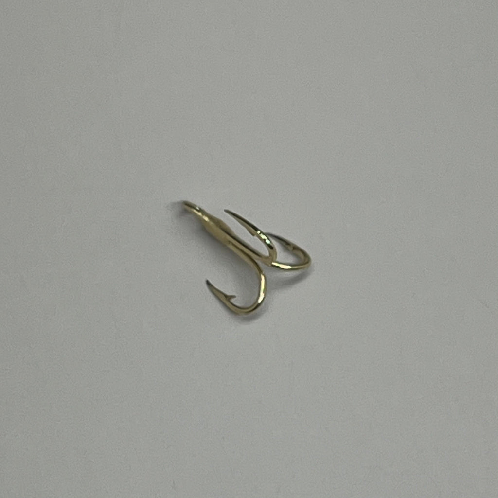 EAGLE CLAW (5 PACK) 2X Treble Hook Triple 2X Lure Repla Gold #12 20pc 376TS-12