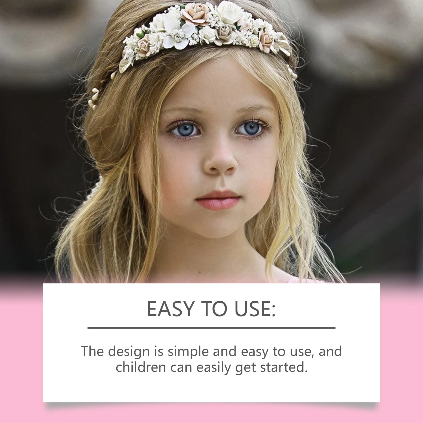 Kids Makeup Gift Box, Kids Play Fun Girl Makeup Lipstick Eyeshadow Makeup Set Gift Box
