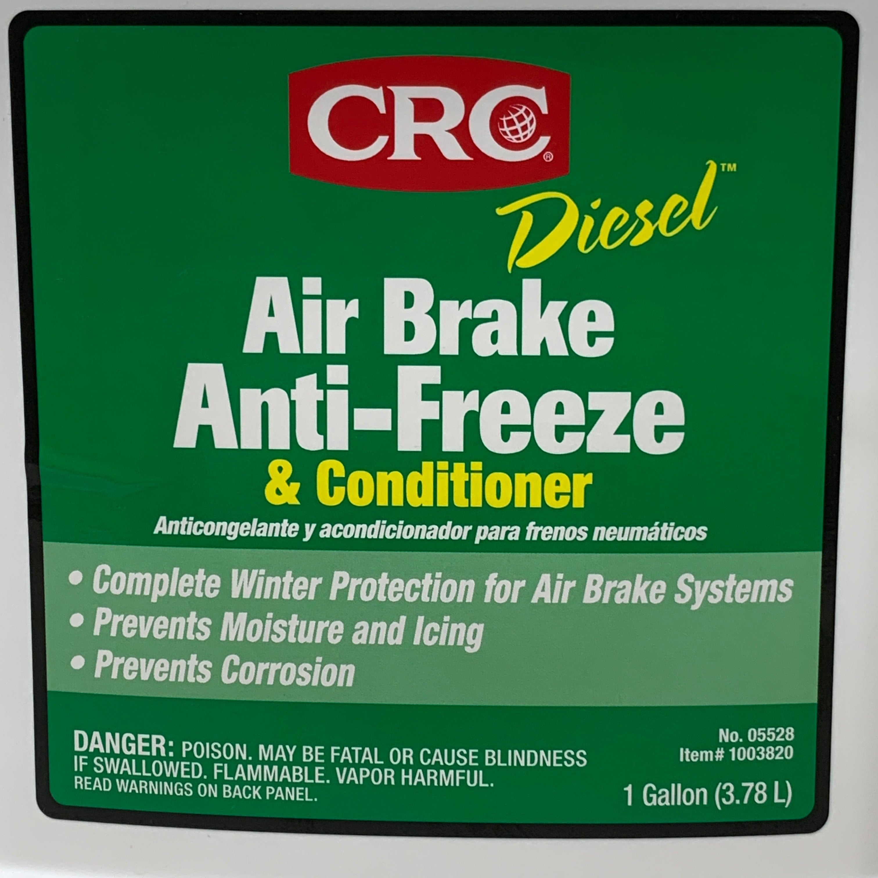 CRC Diesel Air Brake Anti-Freeze & Conditioner Winter Protection 1 Gallon 1003820