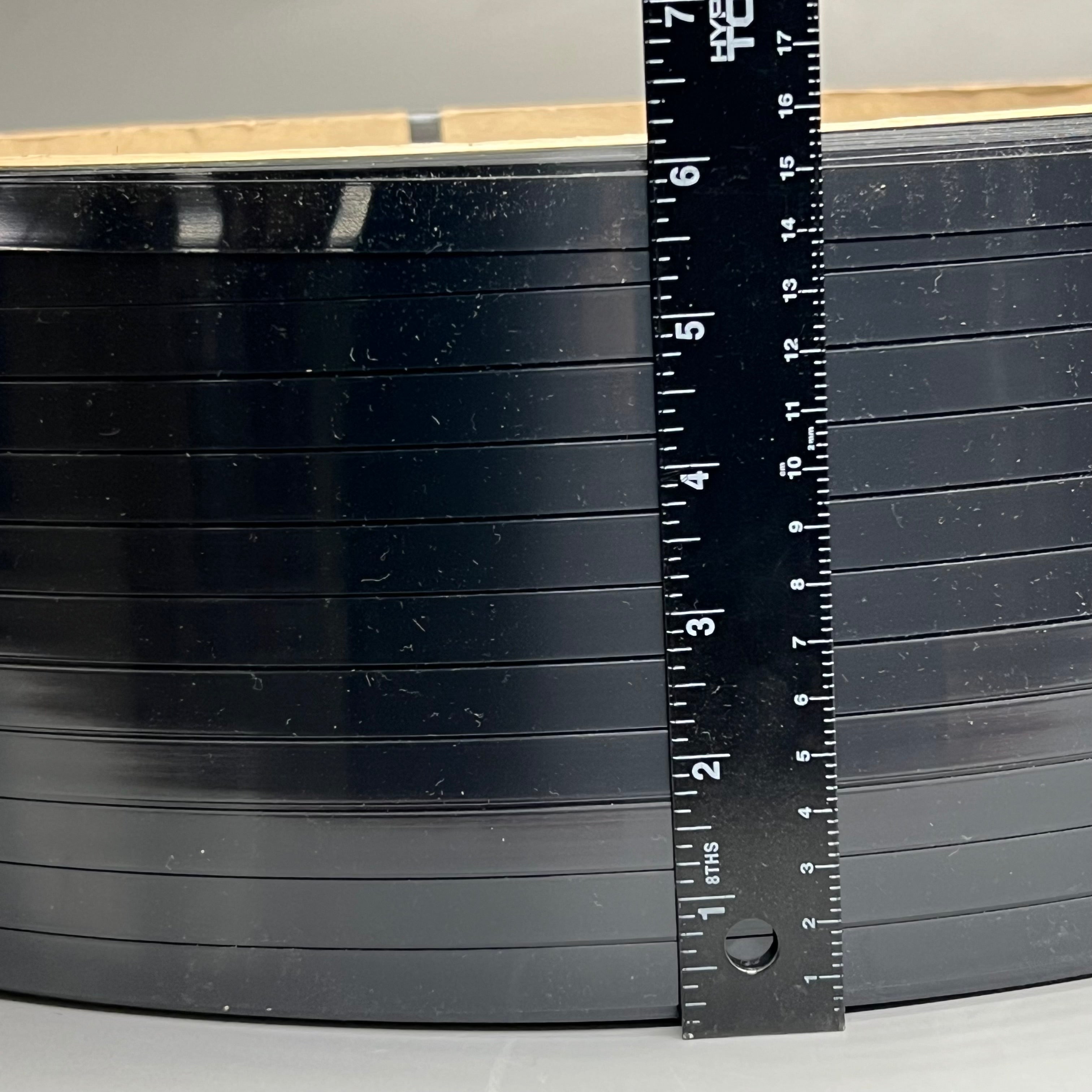 SECURE LOAD STRAPS Smooth Waxed MG Polyester Strapping  1/2" x .020 x 7200' BLACK