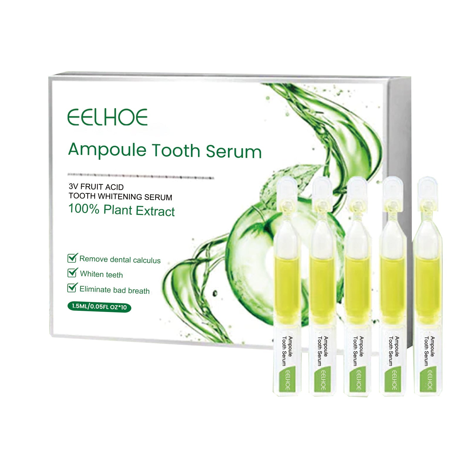 Teeth Whitening Serum To Remove Stains, Bad Breath, Whitening Teeth And Whitening Teeth