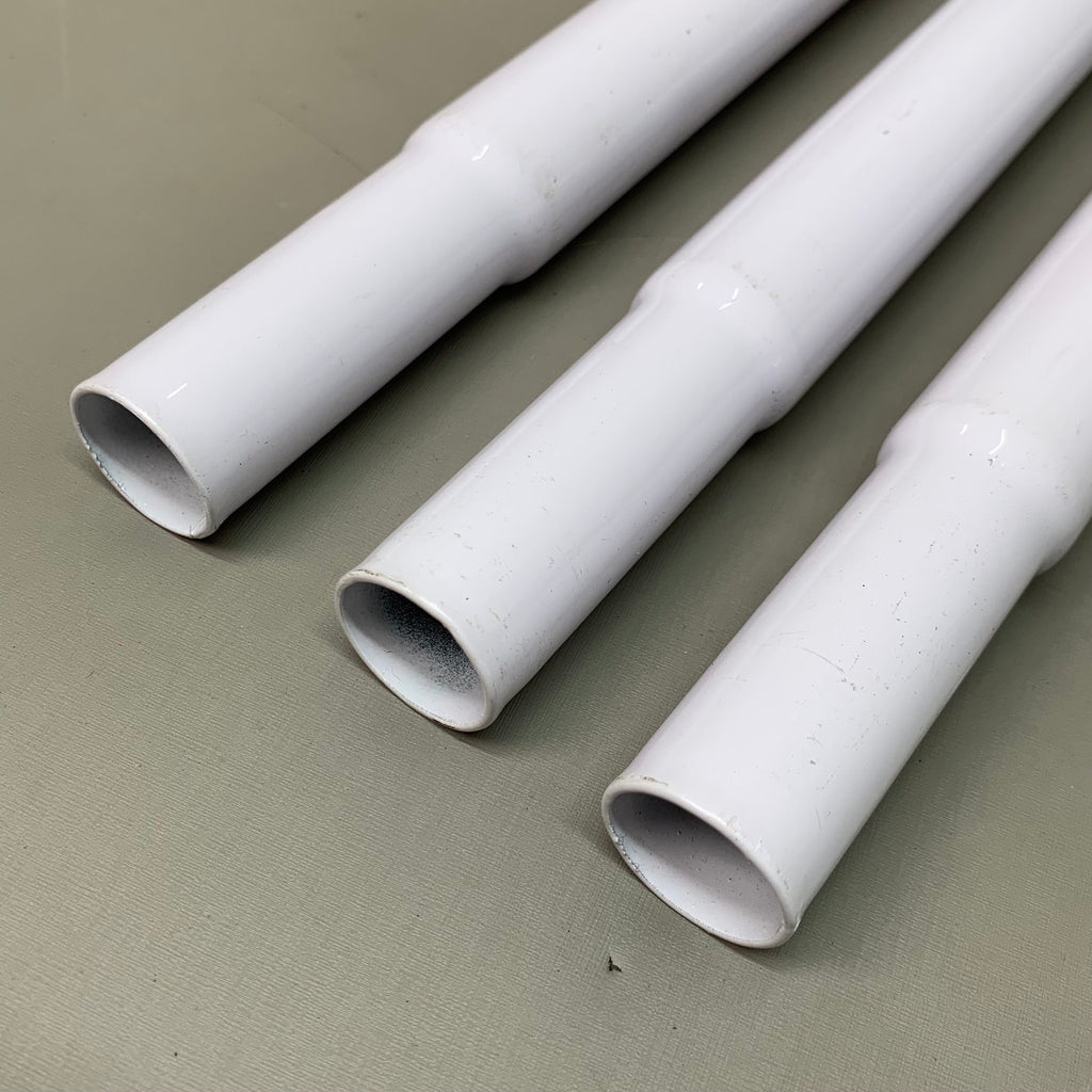 BEST WHOLESALE (3 PACK!) Display Poles White 23.5"