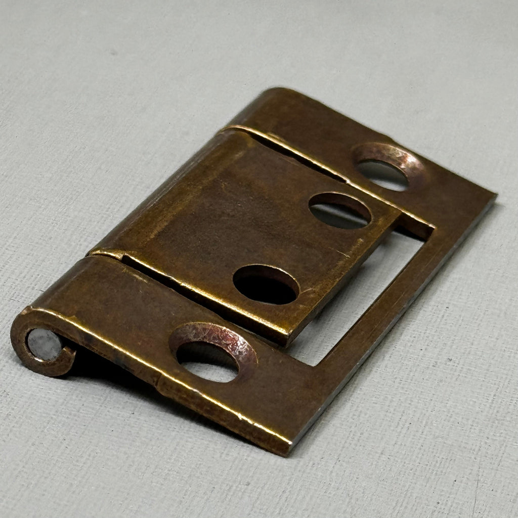 WEBER KNAPP COMPANY (50 PACK) Cabinet Door Flush Hinge 504 Finish Copper T703021