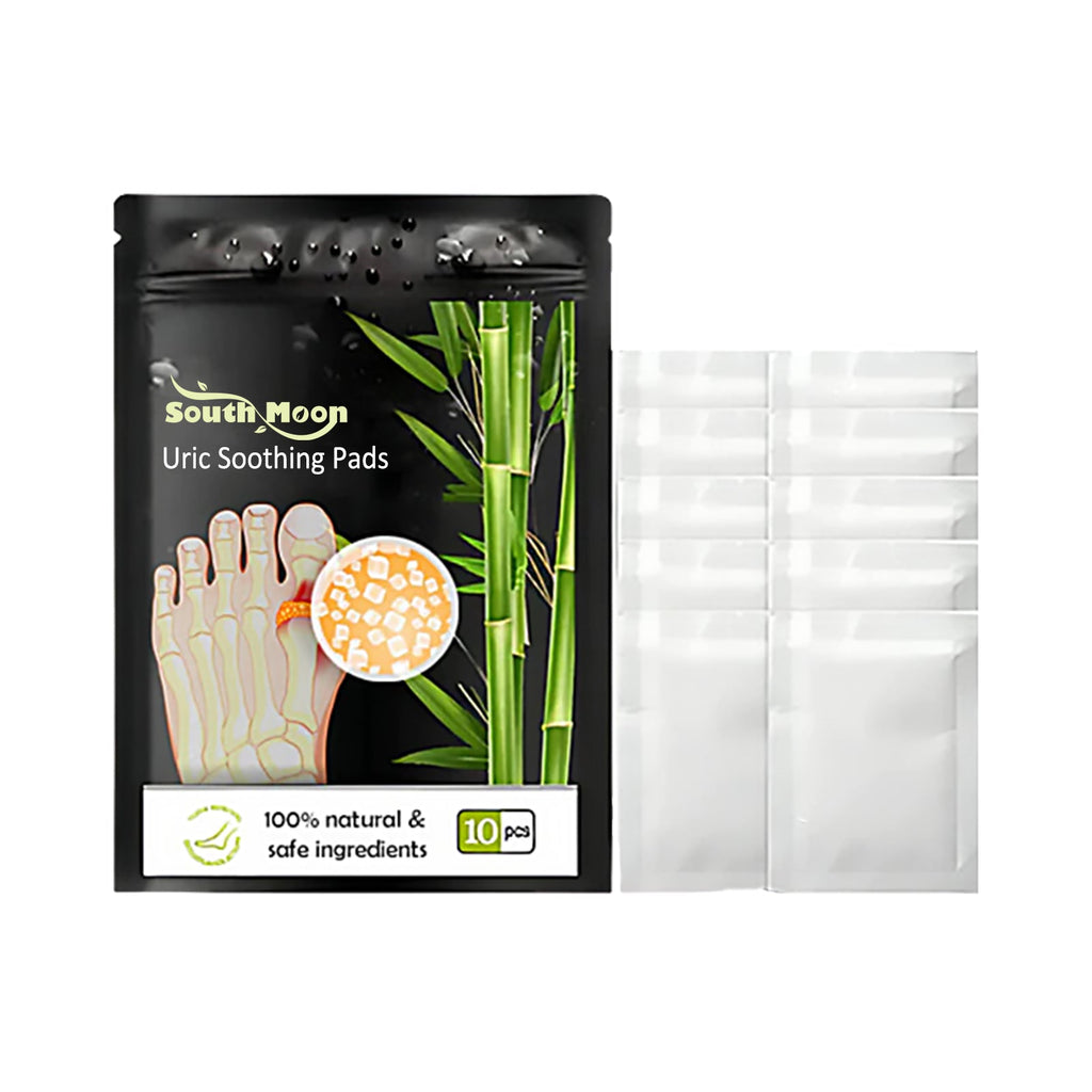 Uric Soothing Pads, Relieve Joint Pain Foot Clean Cold Dispelling Wet Foot Patch