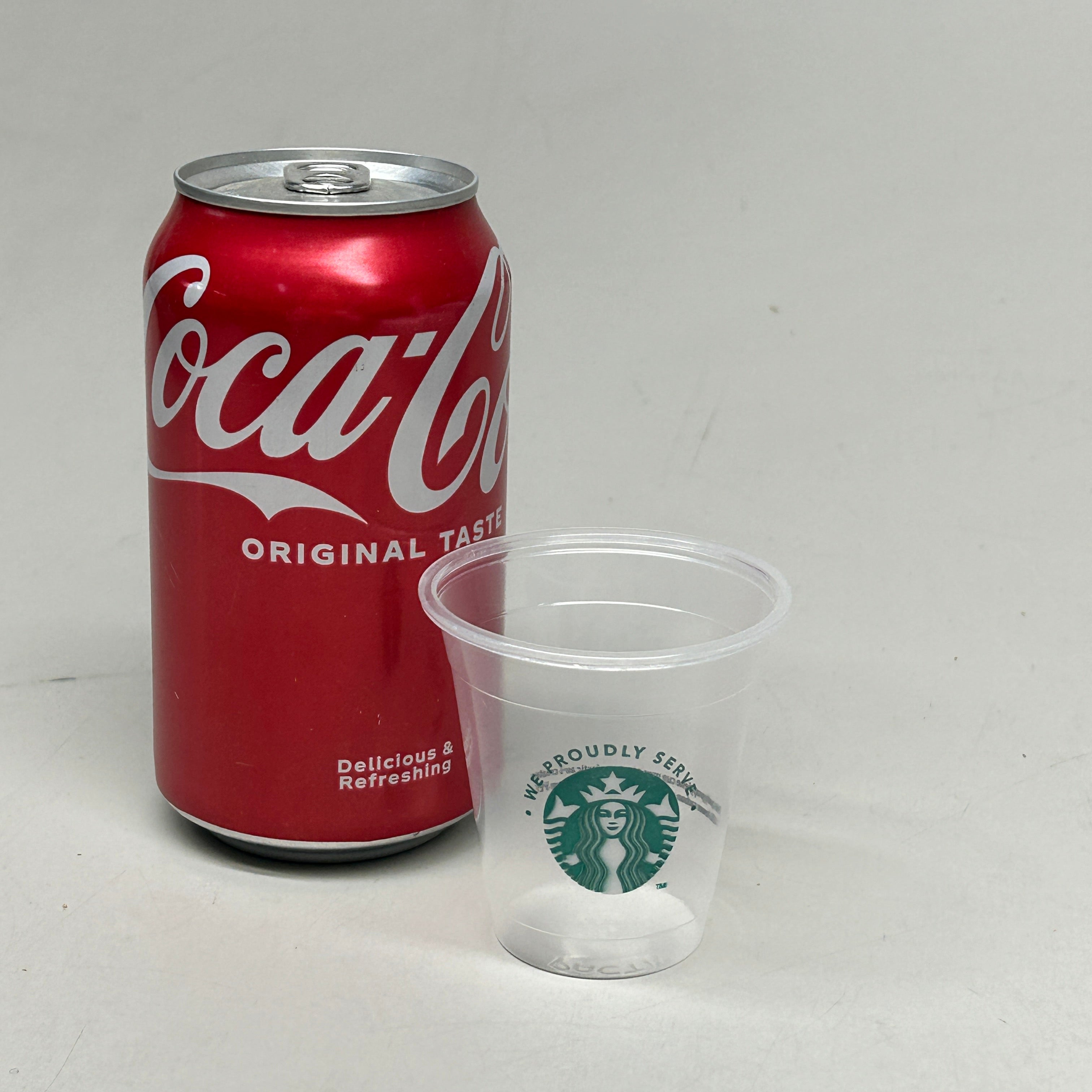 PACTIV EVERGREEN Starbucks (2500 Cups) Plastic Cups 3.5 oz 1237522