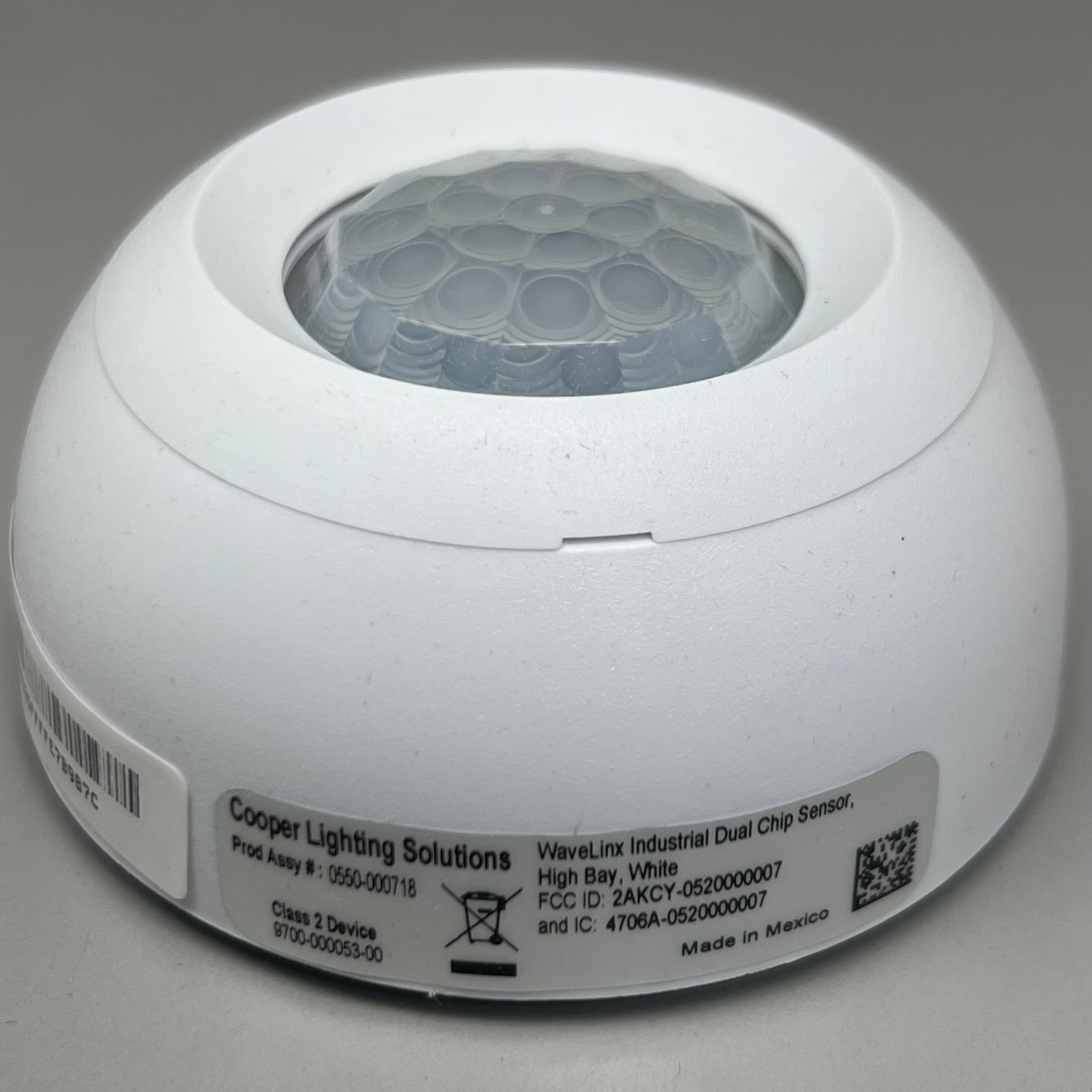 COOPER LIGHTING SOLUTIONS WaveLinx Industrial Dual Chip Sensor WIE-WH White
