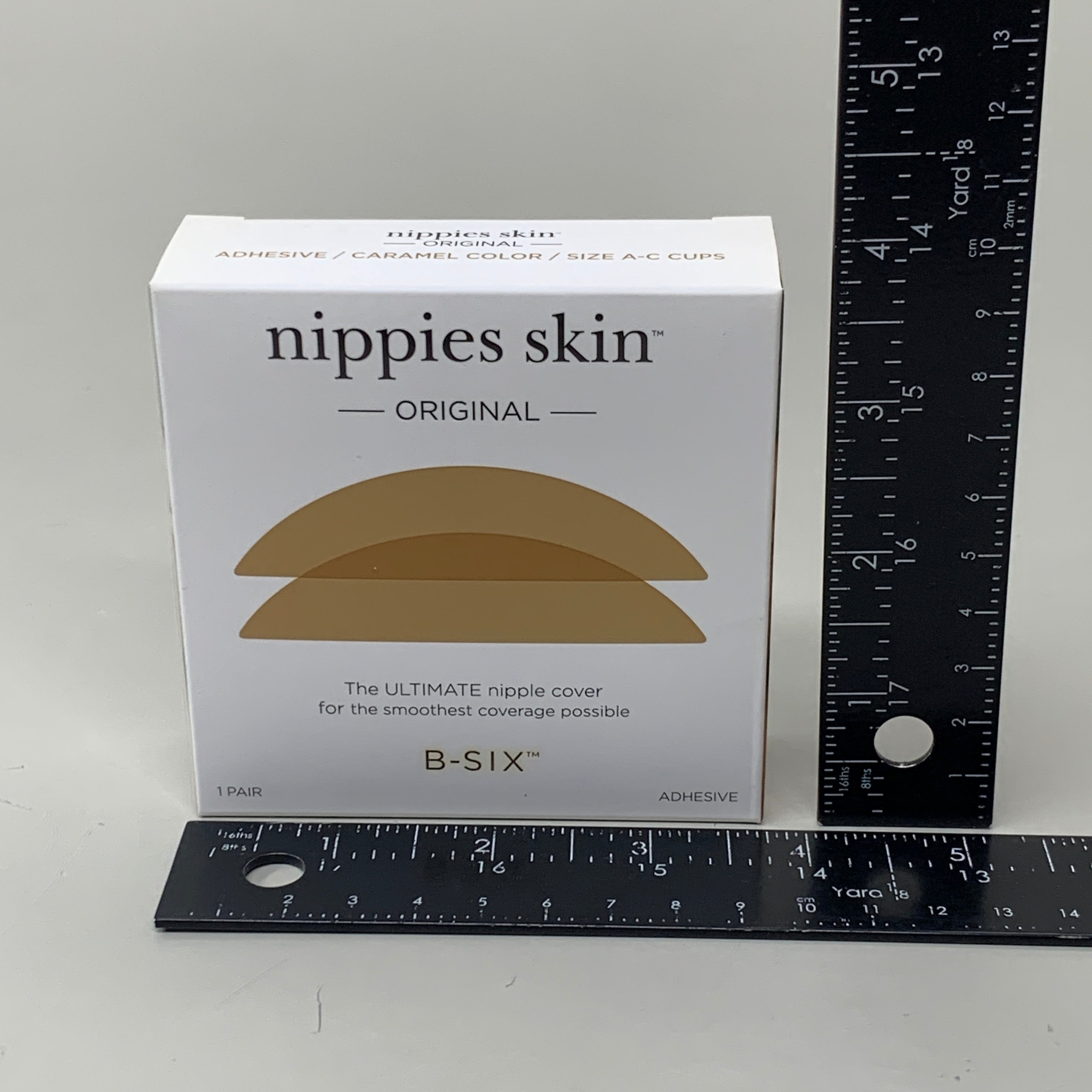 NIPPIES SKIN Original Nipple Cover Smooth Coverage Caramel 1 Pair 1021
