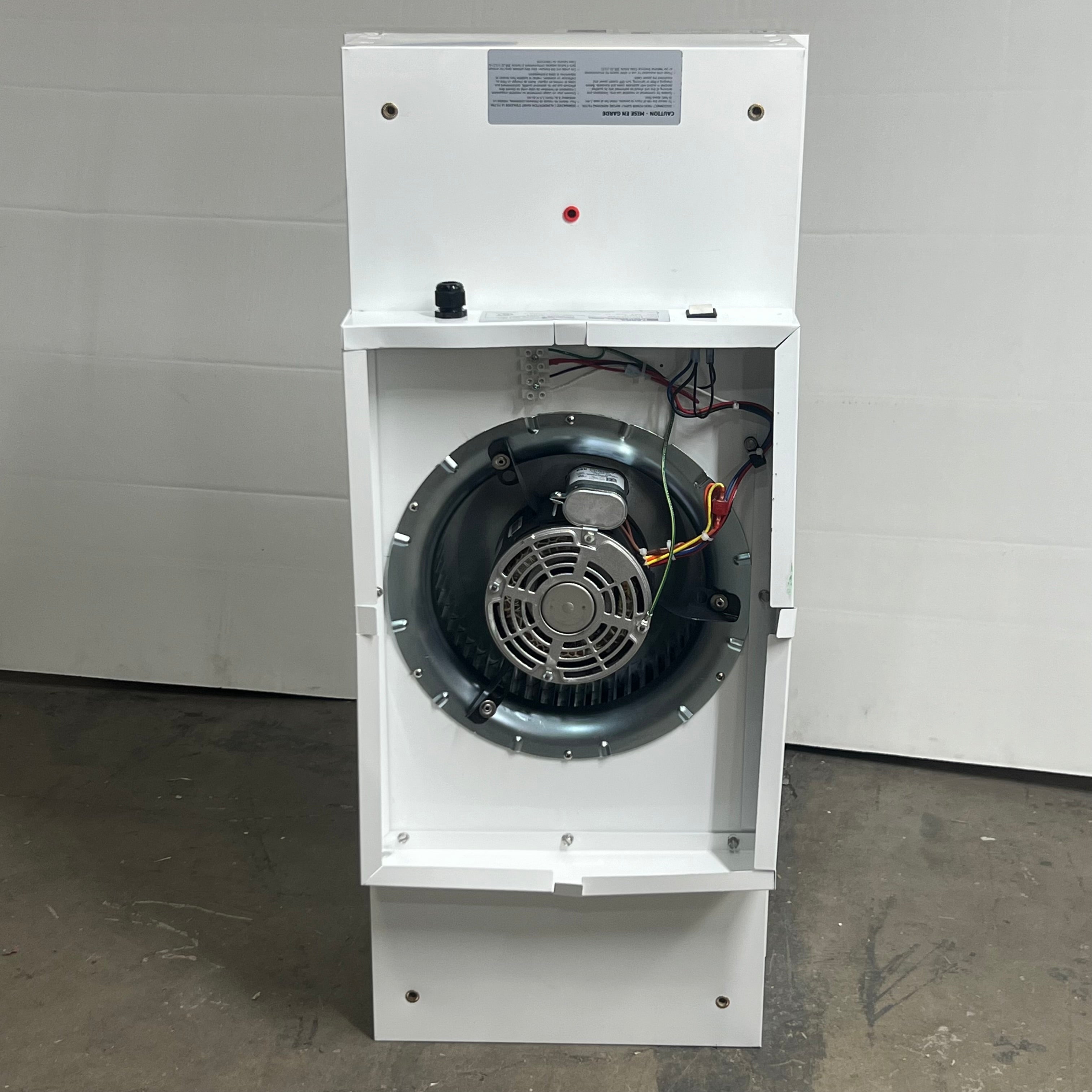 TERRA UNIVERSAL Whisper Flow Filtration System HEPA 240V 16"x36" White 6601-1636-H-220-P183498-3