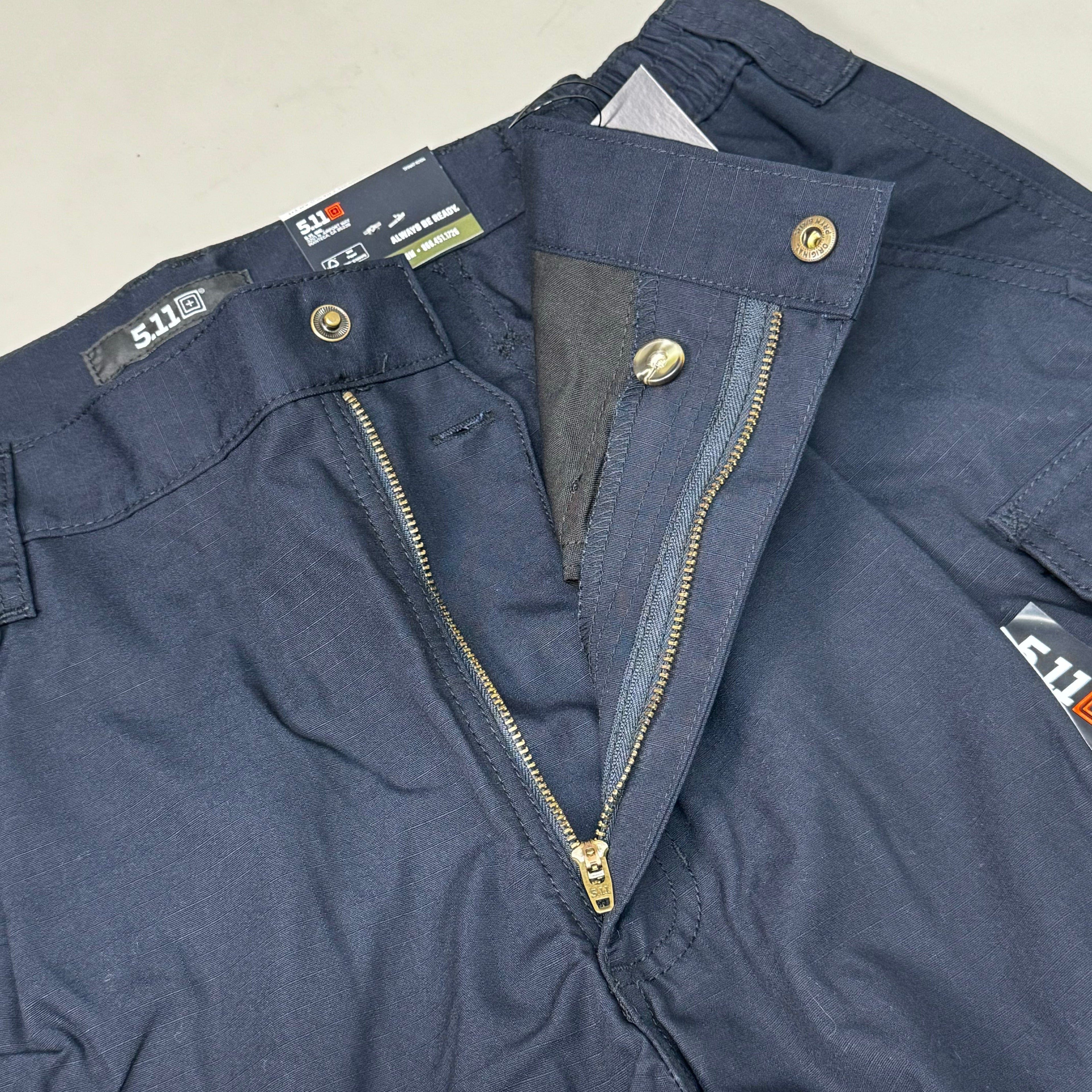 5.11 TACTICAL Men's Tactlite Pro Ripstop Pant Sz- 36"W x 32"I Dark navy 74273