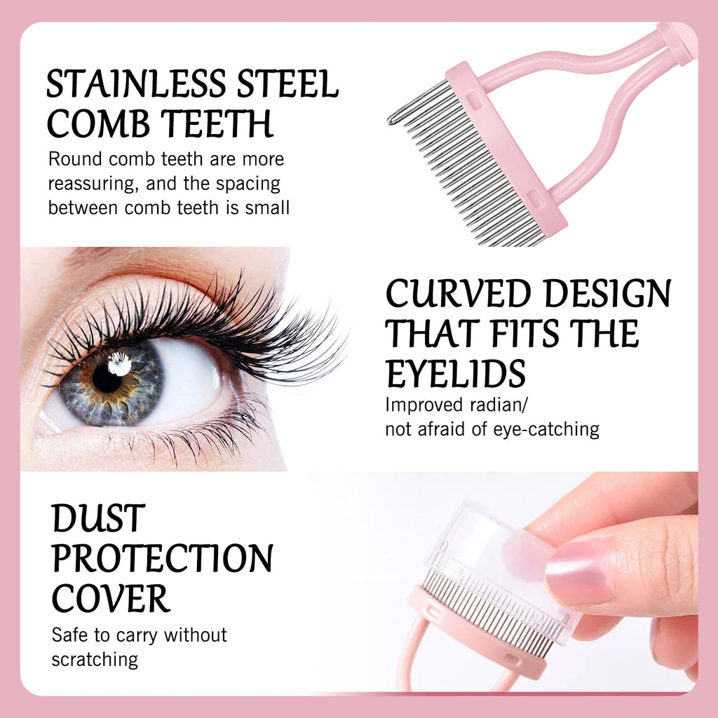Eyelash Filter Separator Comb Eyelash Multi-Function Brush To Remove Eyelash Clumps Sticky Curl