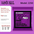 EB Regular Slinky Classic pure nickel electric guitar strings, 10 - 46 gauge (P03251)