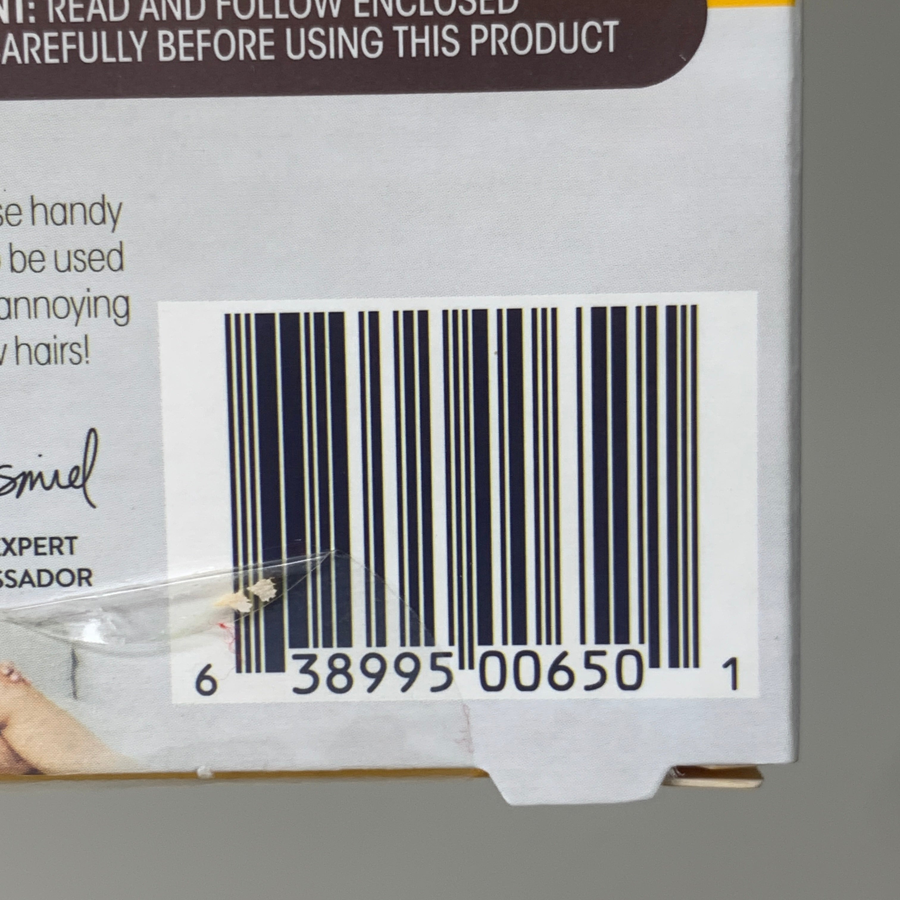 NADS Natural Facial Wax Strips Vegan With Post Wax Oil 6501EN06 (New)
