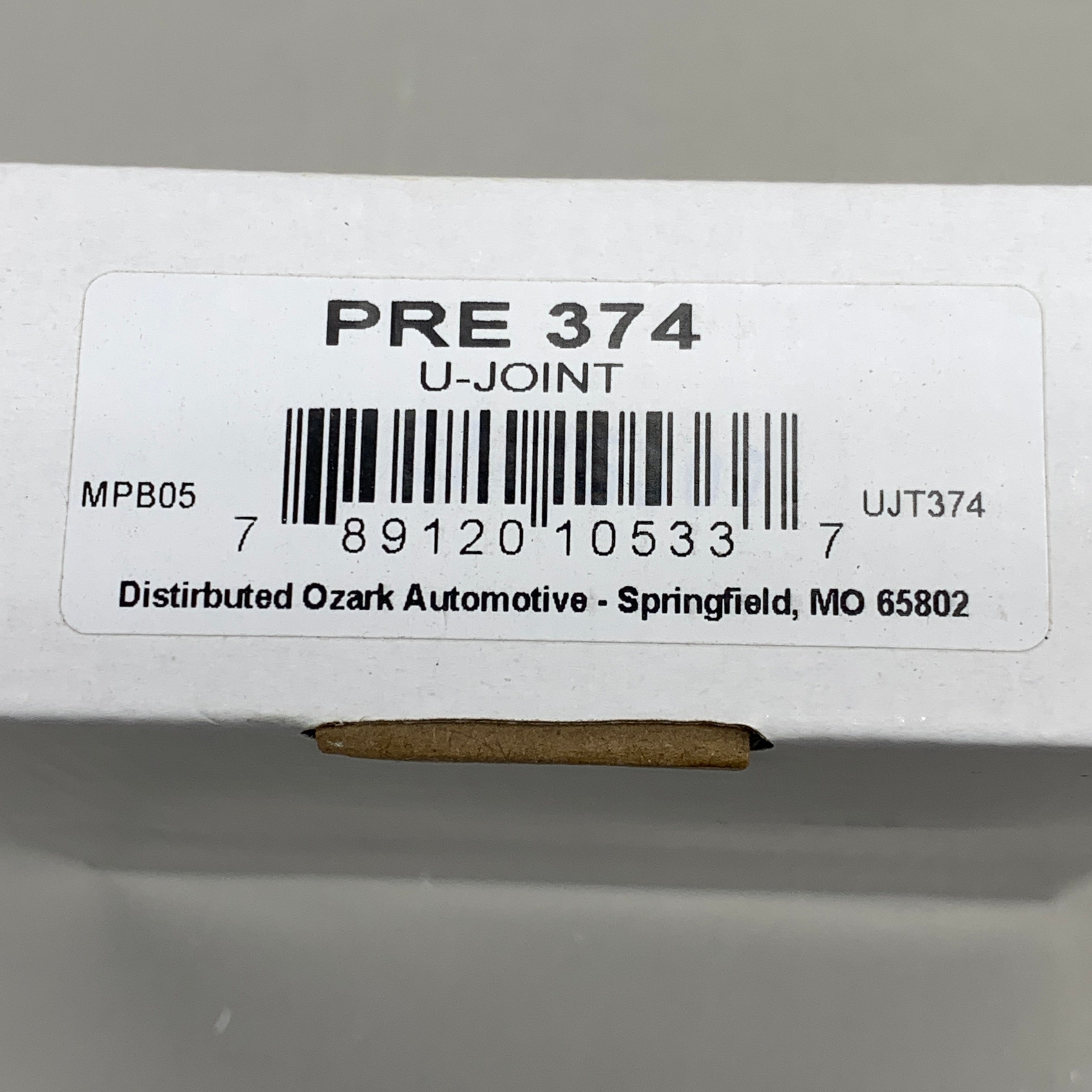 WJB (2 PACK) Universal Joint PRE 374 Case-Hardened Steel Construction PRE374 UJT374