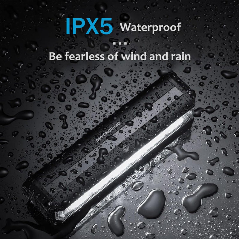 High-Capacity Waterproof Scooter/Bike Light