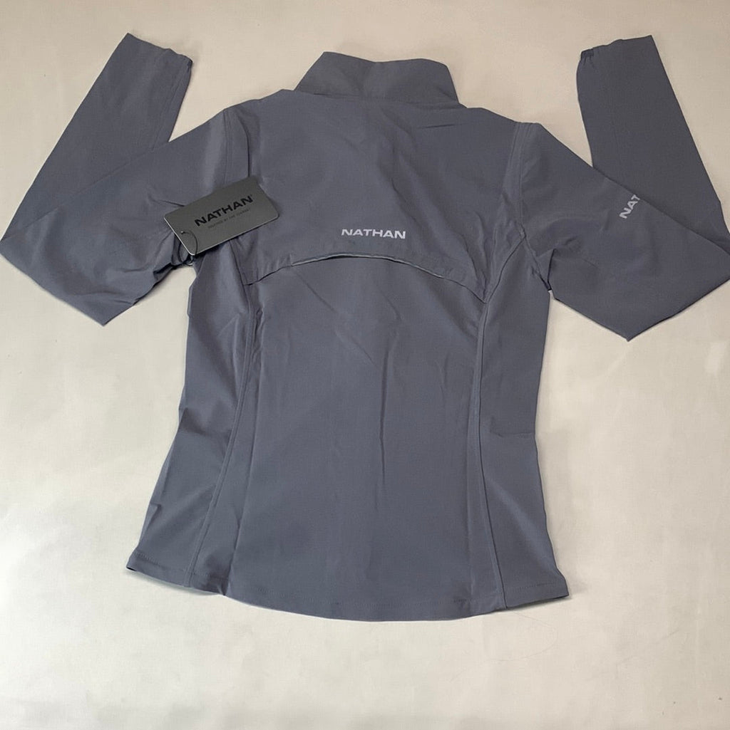 NATHAN Vamos Track Jacket Women's Sz XS Dark Charcoal NS50040-80078-XS (New)