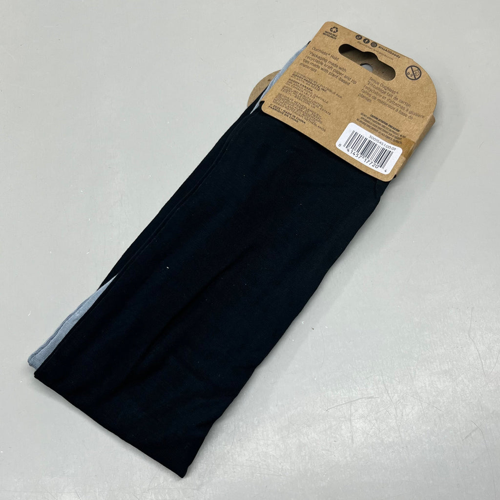 GOODY Ouchless Hold Head Wraps 9" Black/Grey 3001545