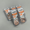 DORMAN (5 Pack) Copper Oil Pan Drain Plug Gaskets 097-834CD