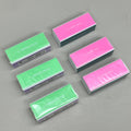 WALGREENS (6 PACK!) 4-Way Nail Buffer 3 1/2" Multi-Color WIC 254461