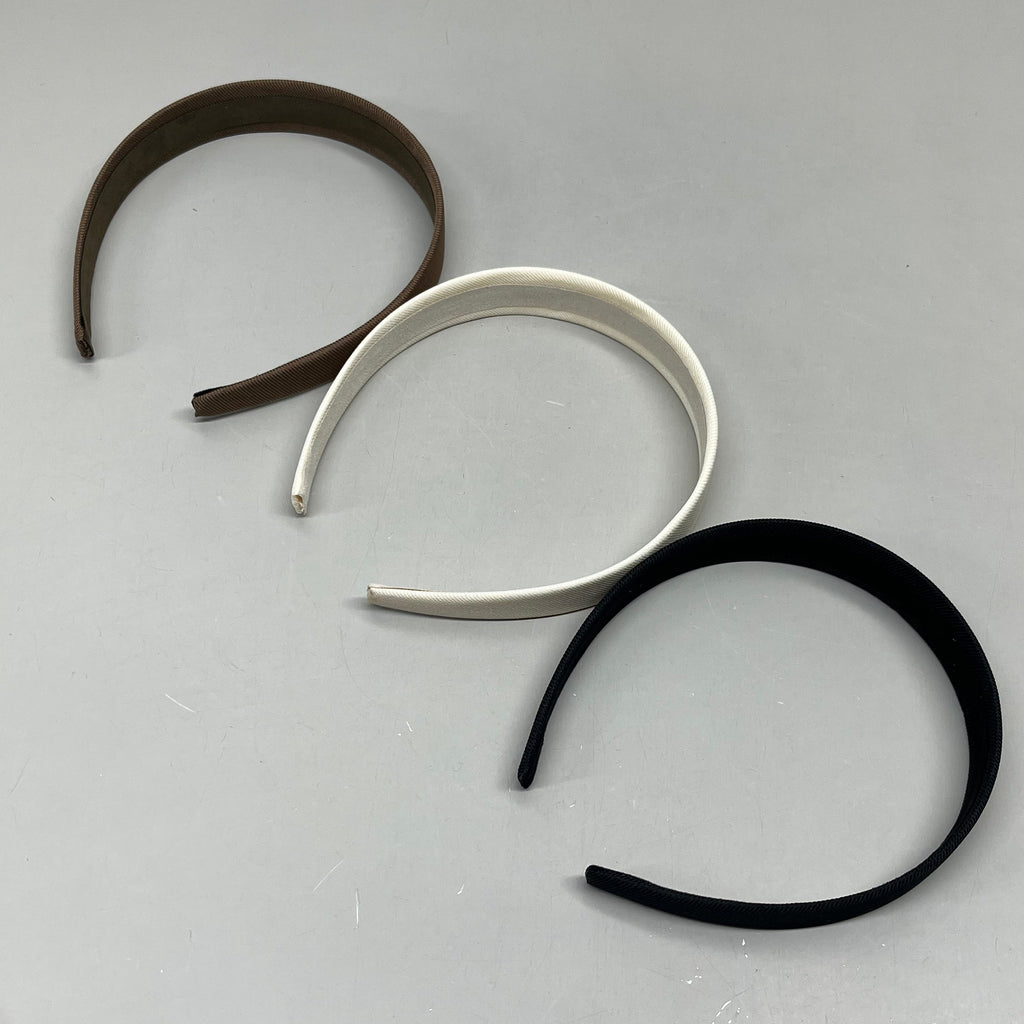 GOODY (2 PACK!) Comfort All-Day Wear Headband Navy/Brown/Creme/Black 3000755