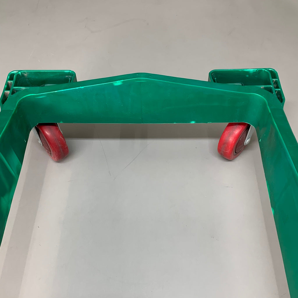 ALL AMERICAN Food Service Rolling Cart Dolly Green 19" X 32" (Used)