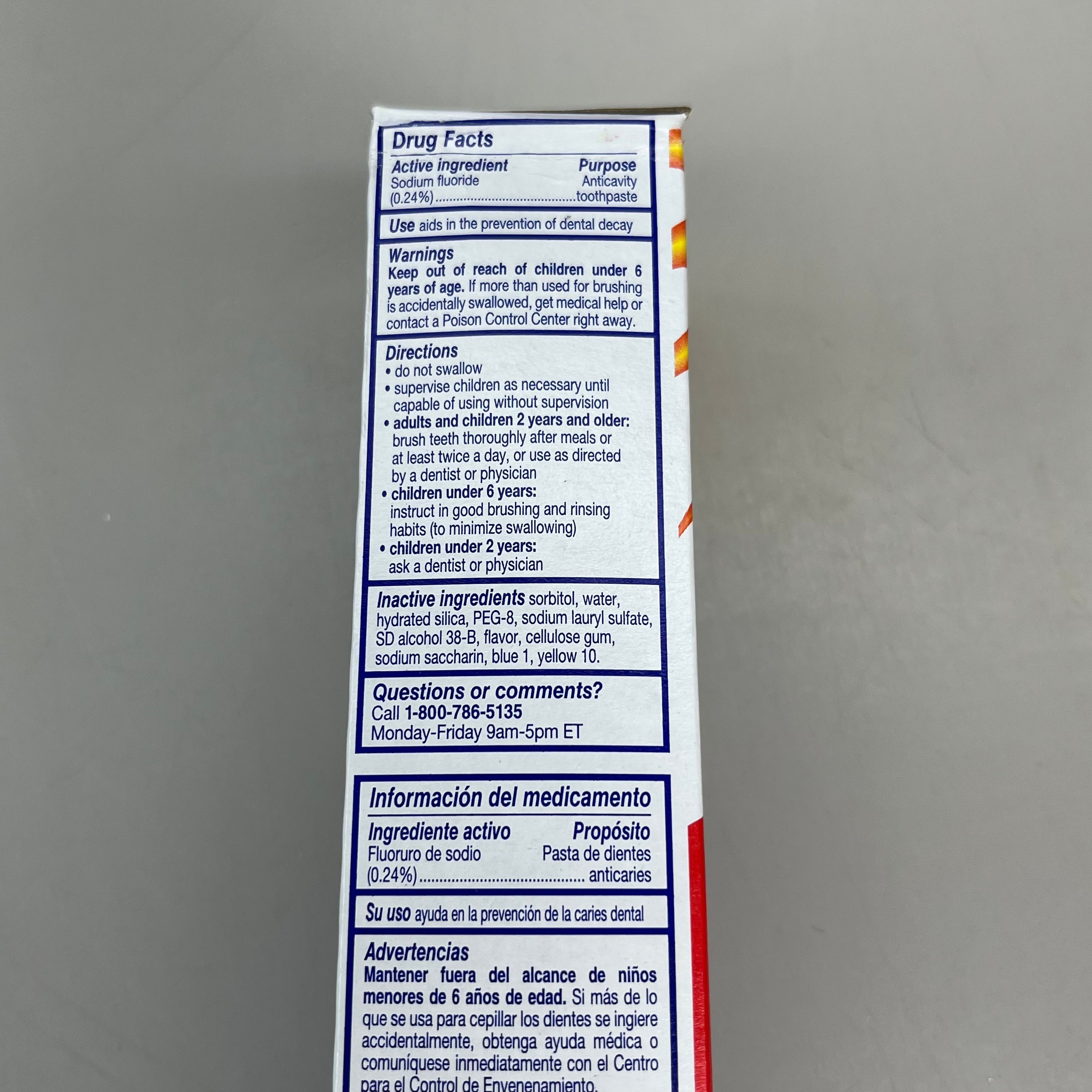 AIM 12-PACK! Multi-Benefit Cavity Protection Gel Toothpaste Ultra Mint 5.5 oz. BB 03/27 70505178