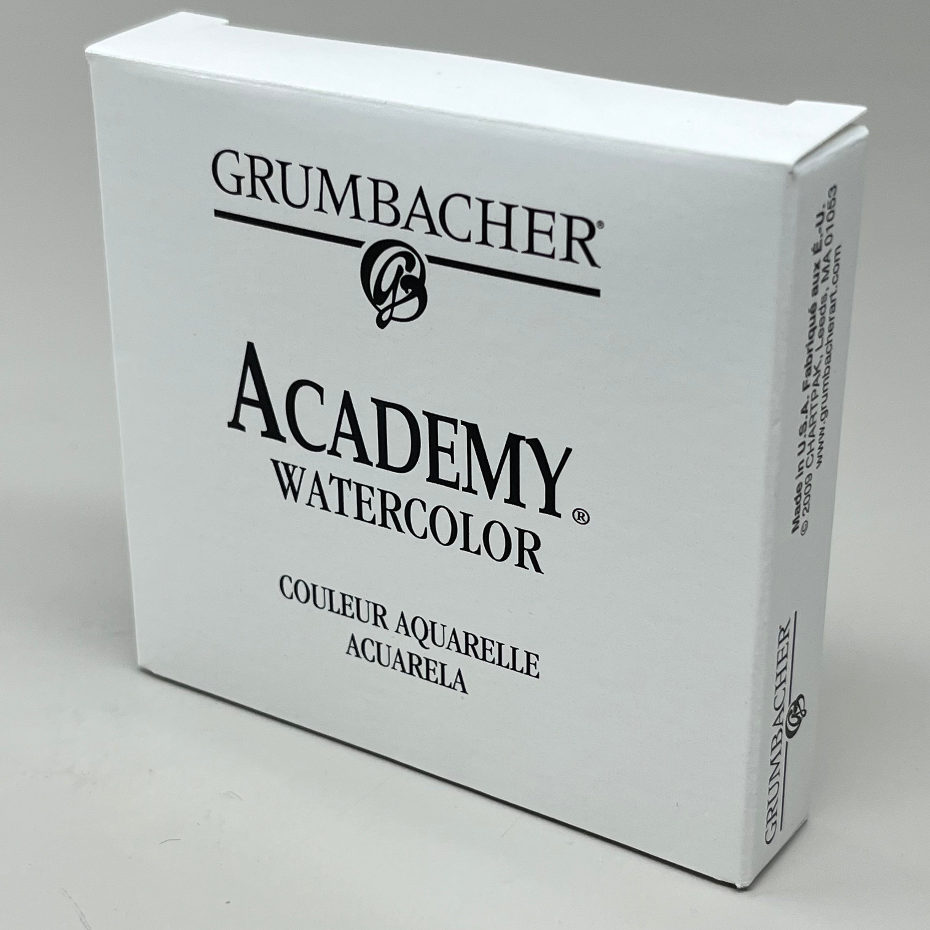 GRUMBACHER 6-PACK! Watercolor Paint Academy Cad Red MD .25 fl oz / 7.5 ml A029 (New)