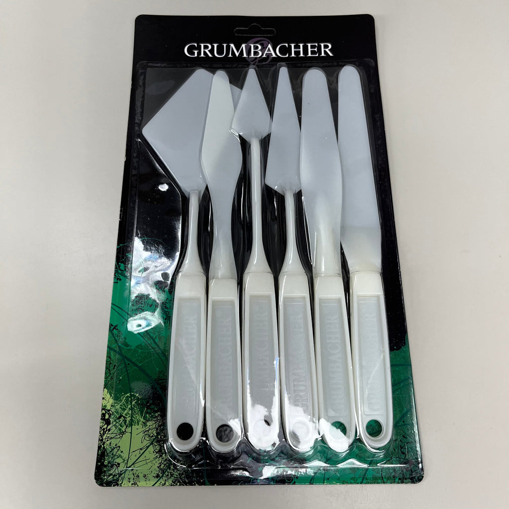 GRUMBACHER Painting Palette Knifes ABS plastic PKS6 (New)