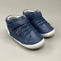OLD SOLES Baby Rainbow Champster Leather Shoe Sz 20 US 4 Petrol/Snow/Jade/Gris #4091
