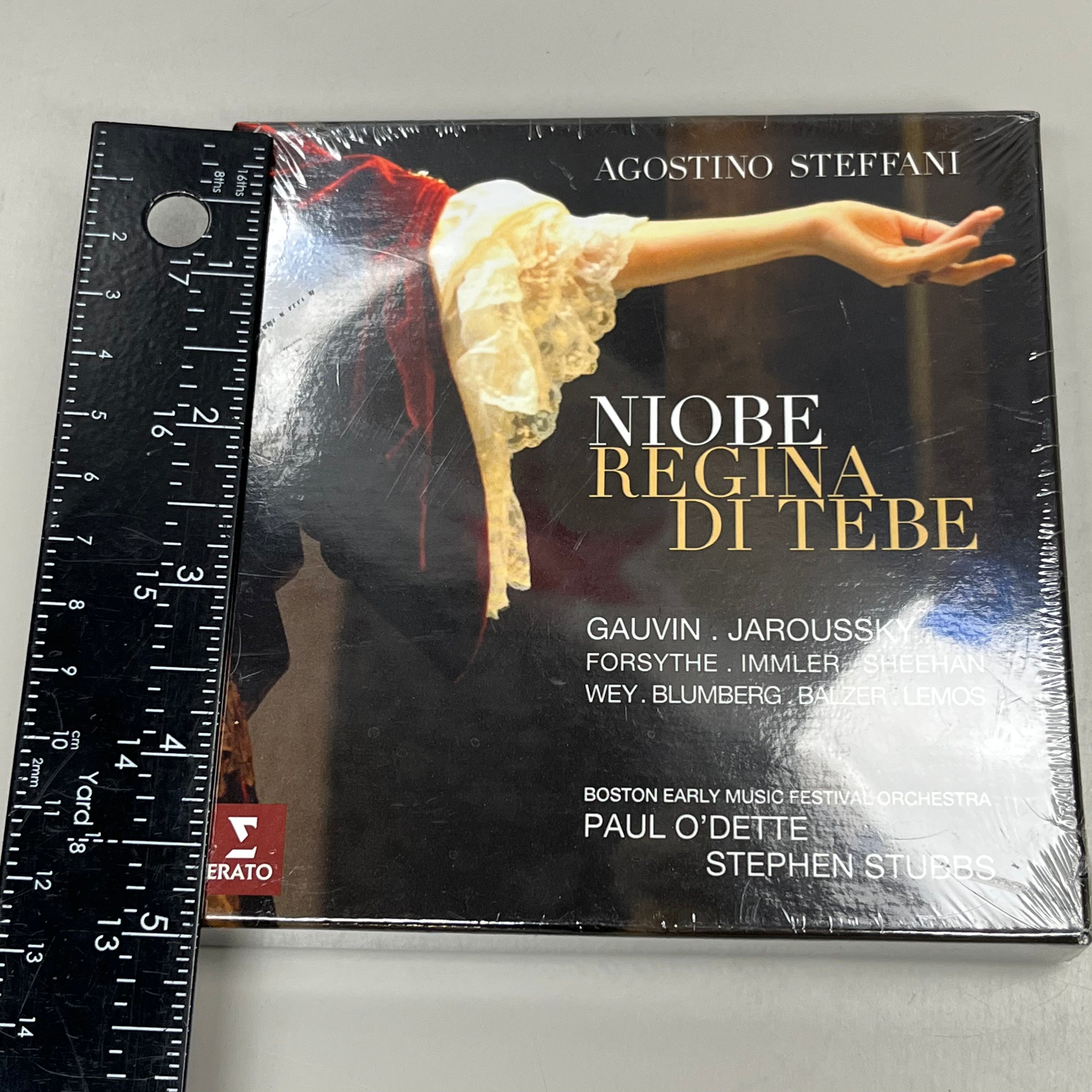 NIOBE REGINA DI TEBE CD by Steffani / Jaroussky / Gauvin / Forsythe / Immler 2015 (New)
