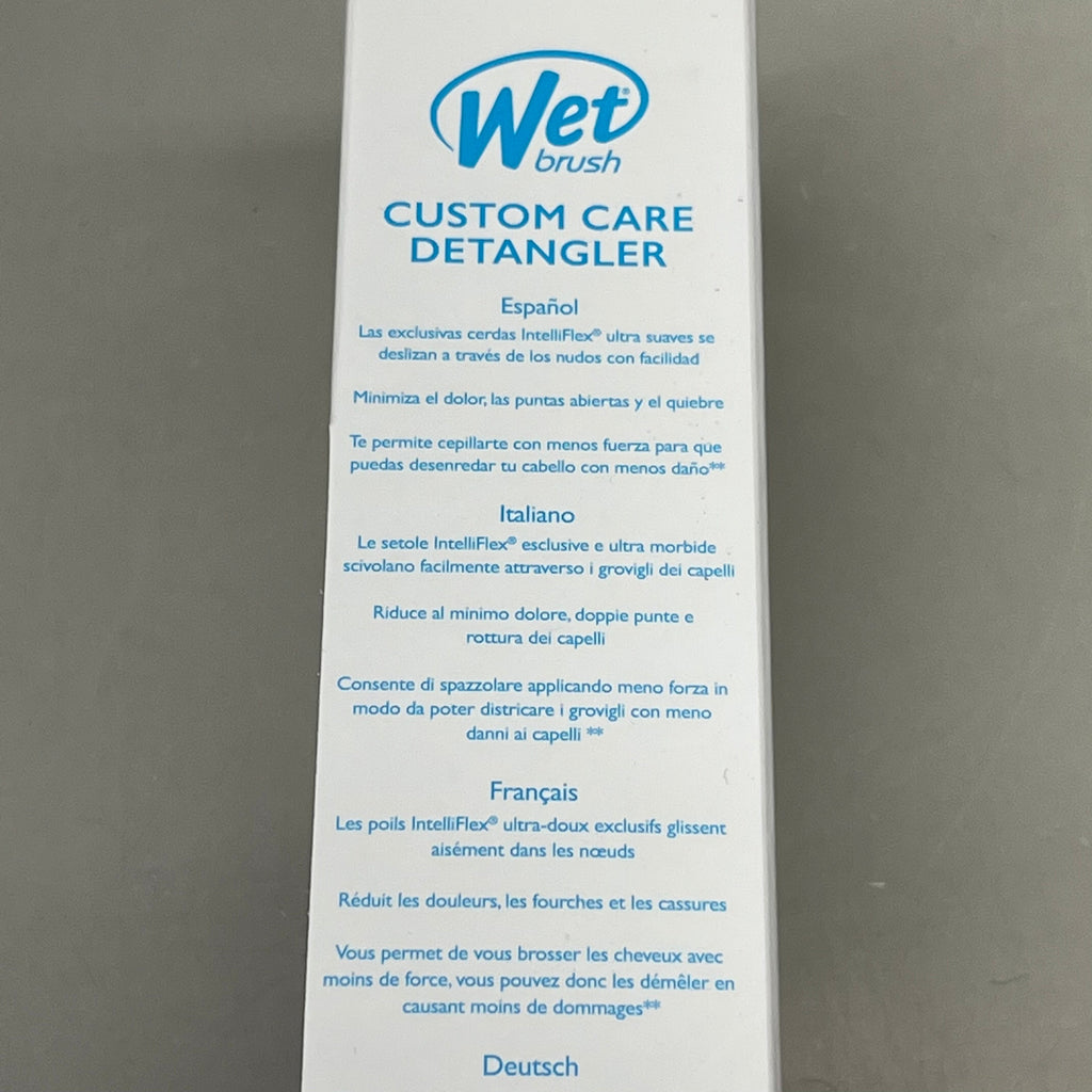 WET BRUSH (2 PACK) Custom Care Detangler Brush-Thick Hair Teal GYSPB830CCTH