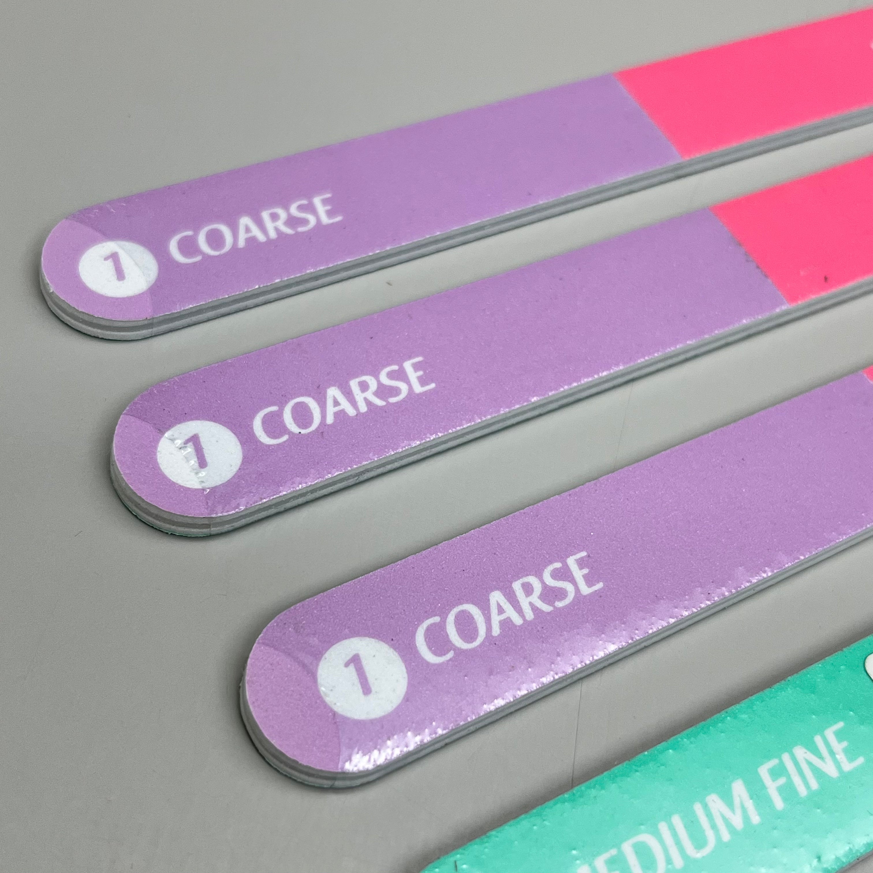 Walgreens Nail Files 4-Way Buffer 7” – 6 Pack Coarse to Fine Grit Shapers
