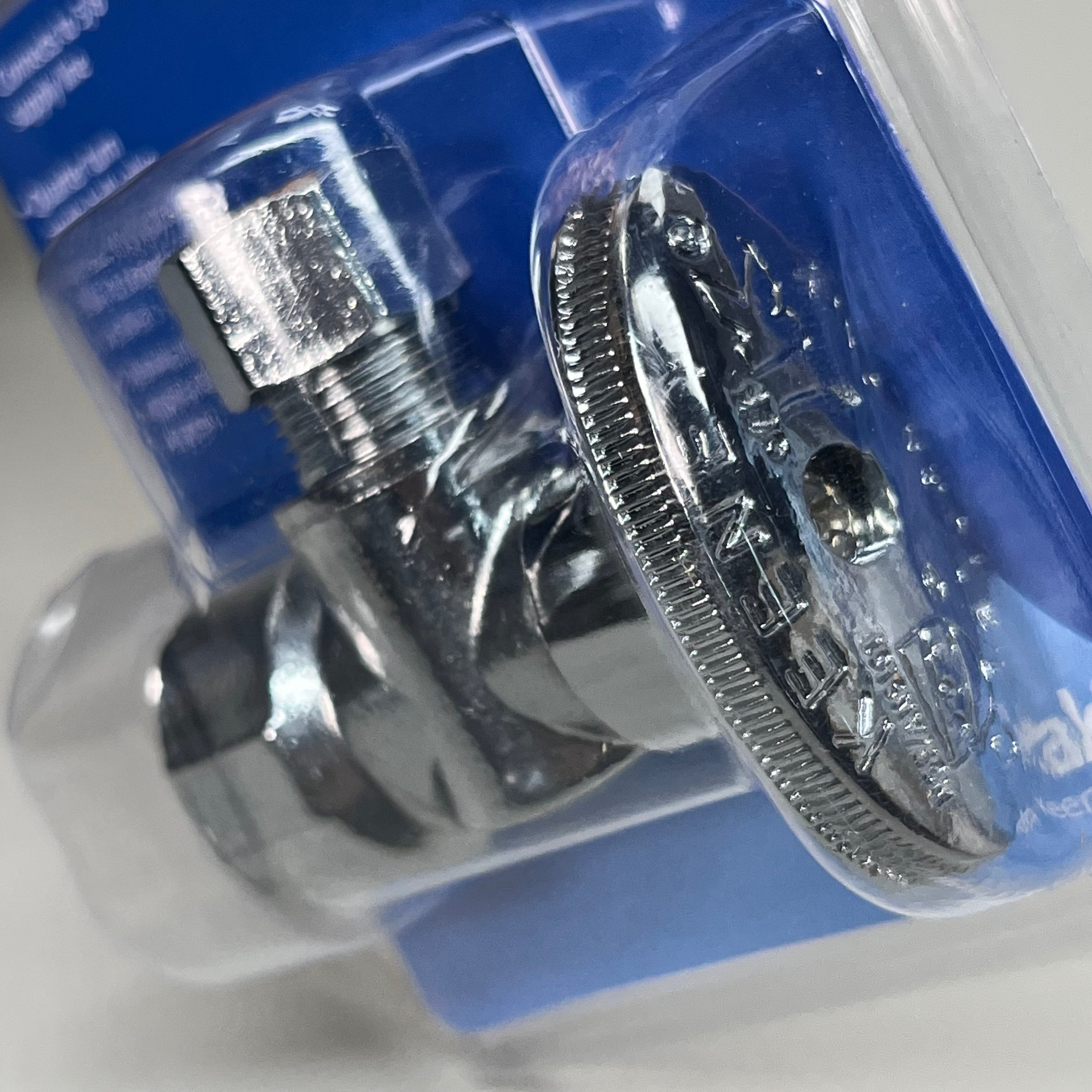 PLUMB PAK 6-PACK! Quarter Turn Angle Ball Valve 1/2" 3/8" Silver PP51PCLF